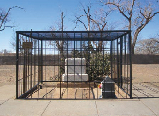 Billy the Kid’s Grave, outside Fort Sumner, NM, 2013.