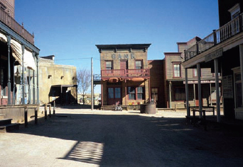 Silverado Movie Set, Galisteo, NM, c. 2010.