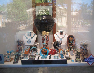 Shop Window, Santa Fe Plaza, 2009.