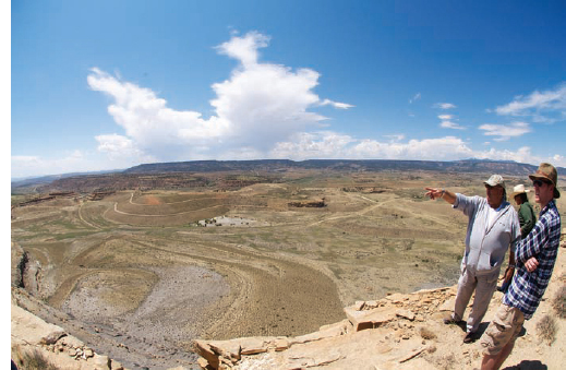 Land Arts of the American West Visiting Remains of Jackpile Mine, Laguna Pueblo, N.M., August 2011...