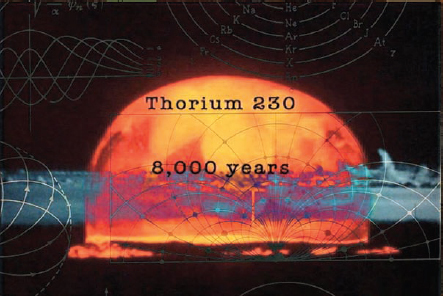 Eve Andrée Laramée, Uranium Decay (Thorium 230, 8,000 Years), 2012...