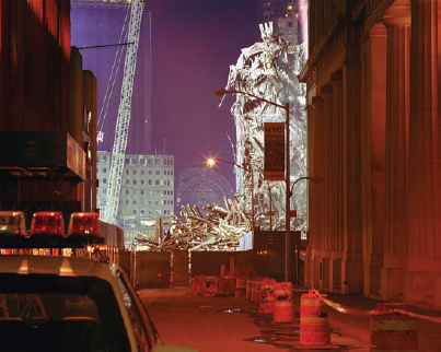 Connie Samaras, Angelic States—Event Sequence: NY Financial District/World Trade Center, November 2001.