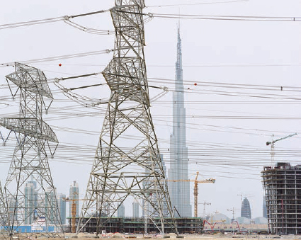 Connie Samaras, After the American Century: Dubai Skyline, 2009.