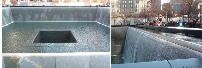 National September 11 Memorial Plaza, 2012.