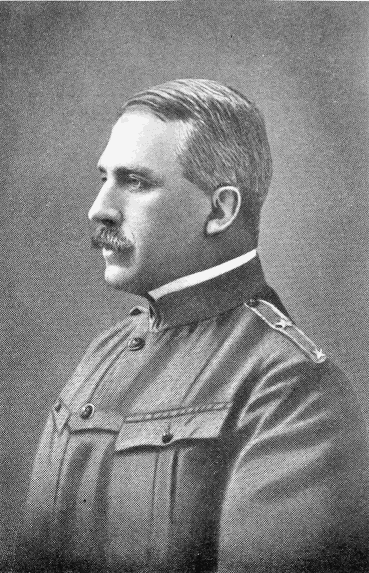 LEONARD WOOD Soldier, scientist, statesman, administrator, it has been the fortune of Leonard Wood to render invaluable services to two nations. Born at Winchester, New Hampshire, on October 9, 1860, and educated in medicine at Harvard University, he became first a surgeon and then an officer of the United States army. After a brilliant career in Indian fighting in the Southwest he went to Cuba in 1898 as colonel of the cavalry regiment of "Rough Riders" and did notable work in the battles around Santiago. He was Military Governor of Santiago and Oriente, and later Military Governor of Cuba, in which places he transformed the sanitary, economic and political conditions of the island, and ushered it into its career of independent self-government. Since then he has served the United States with great distinction in the Philippines, and as the foremost officer of the army at home; not the least of his benefactions to the nation being his great campaign of education and awakening in preparation for what he saw to be America's inevitable participation in the World War.