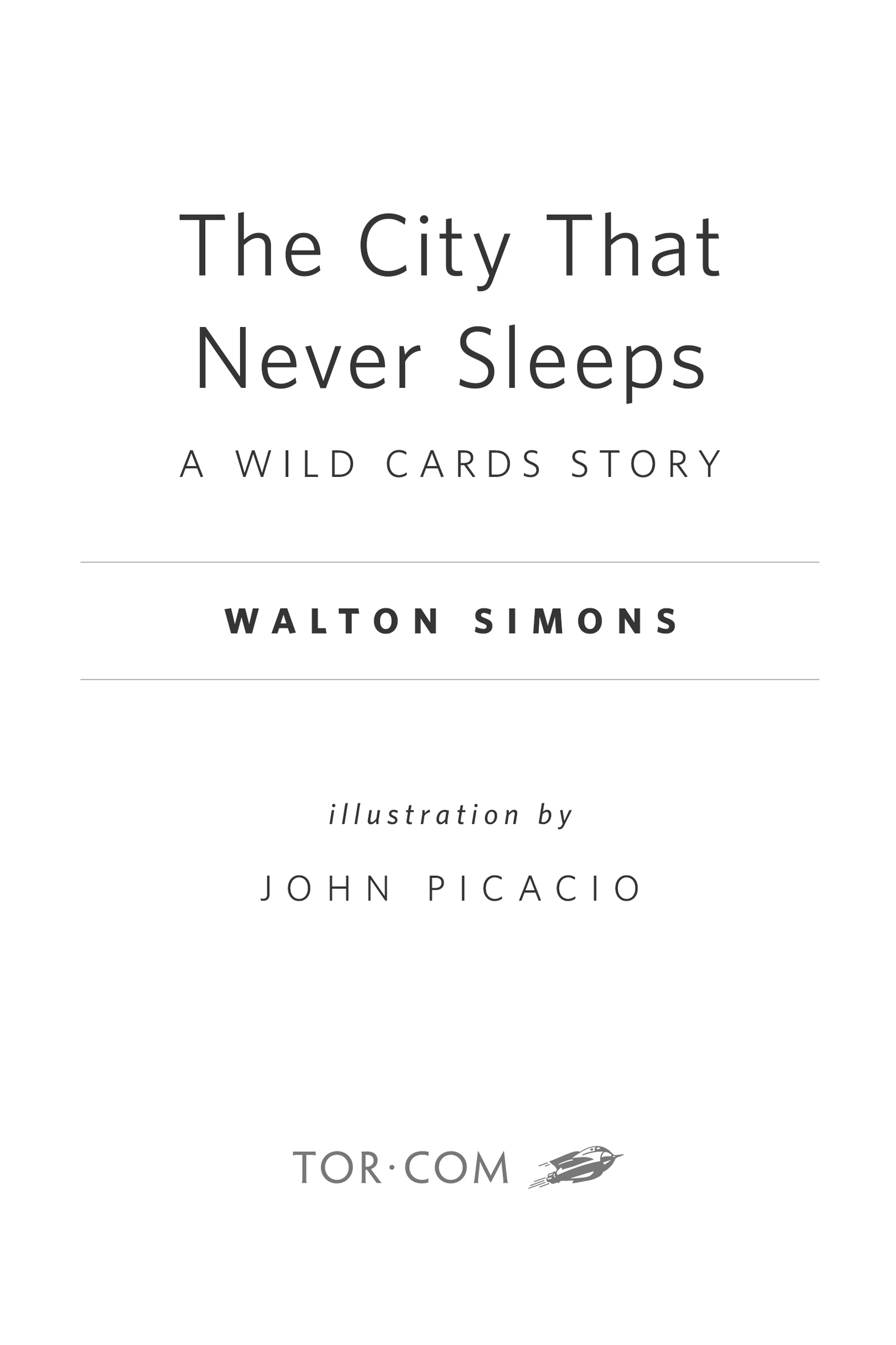 The City that never Sleeps by Walton Simons