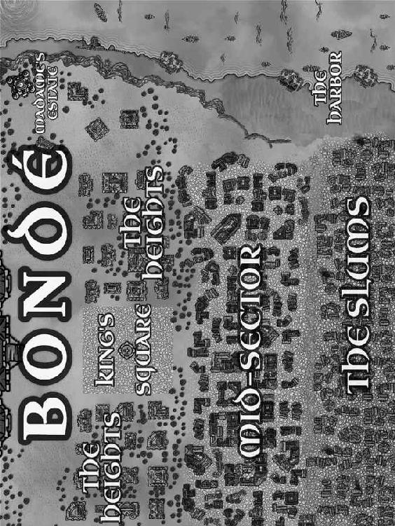 Bondé Map