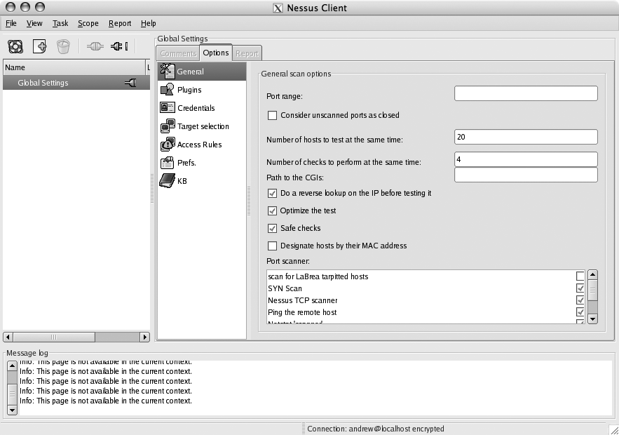 Configuring general settings