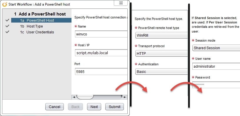 Adding a PowerShell host