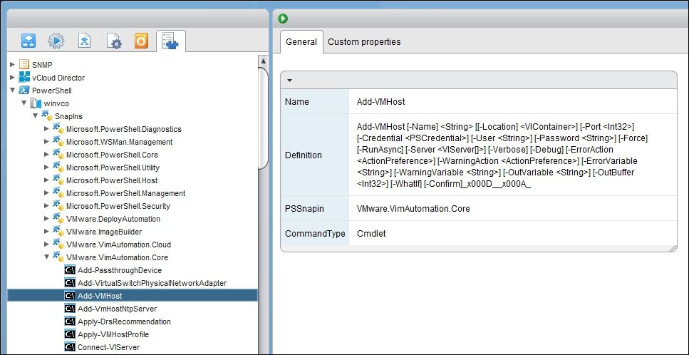 Adding a PowerShell host