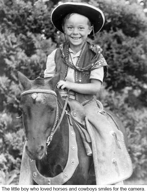 Charles on a pony