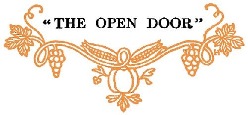 "THE OPEN DOOR"