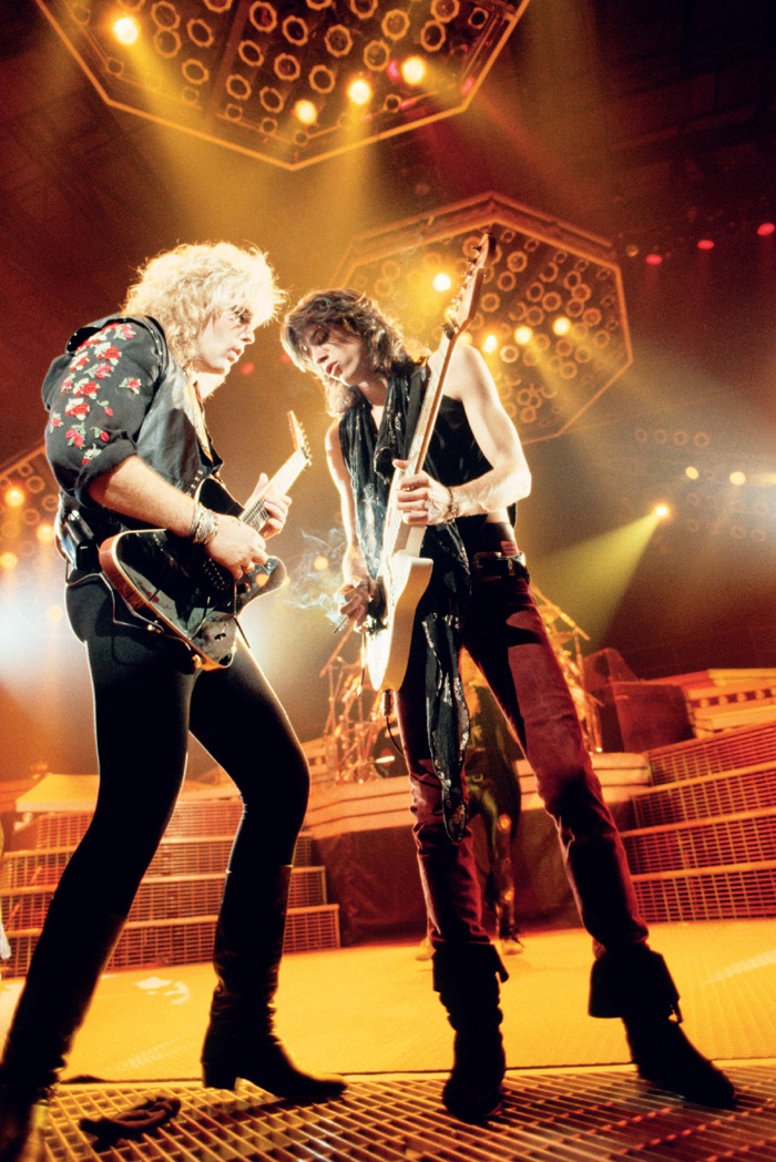 WARREN DeMARTINI AND ROBBIN CROSBY 1986