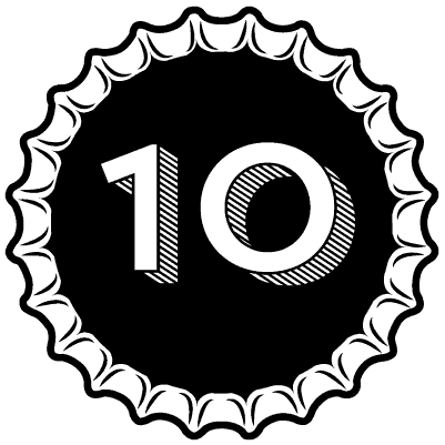 chapter 10 beer bottle cap graphic