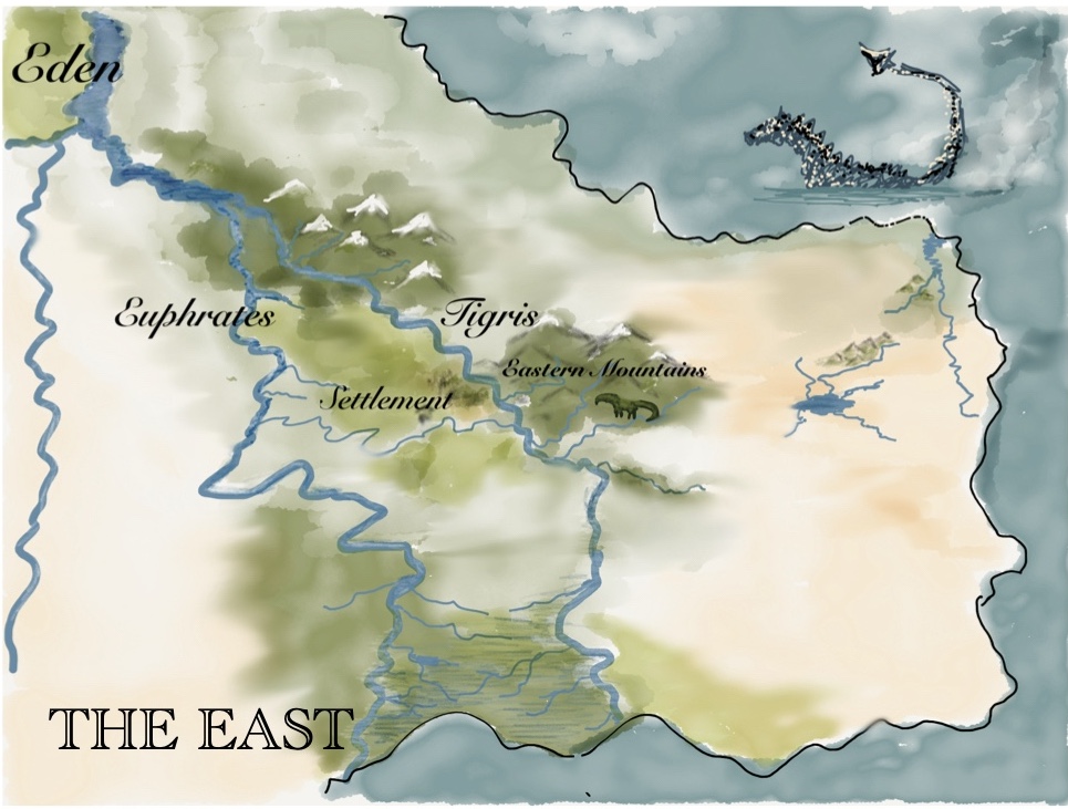 Map of the East