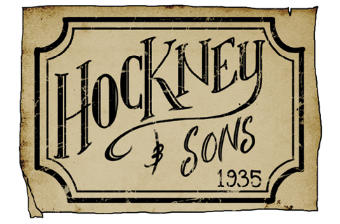 Hockney and Sons 1935 sign