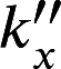 k_x''