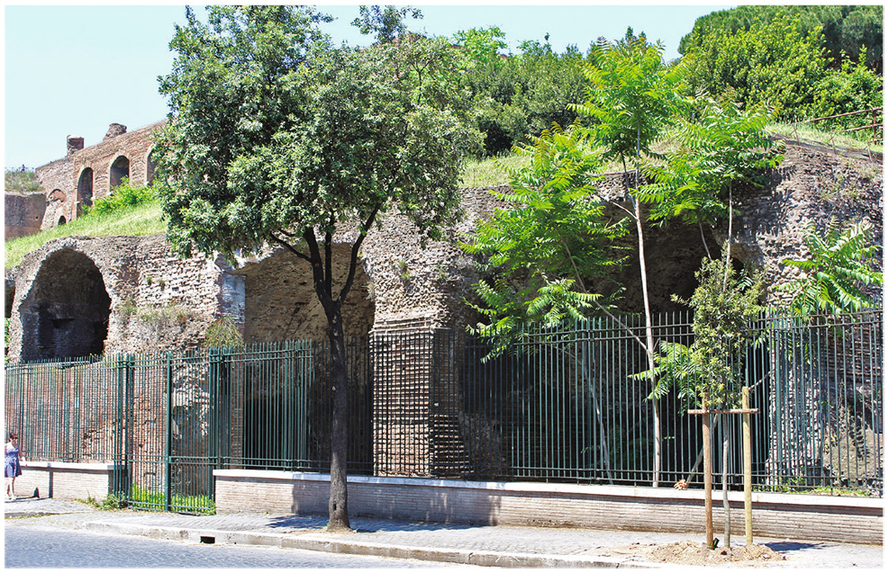 Figure 3.2. Roman warehouses at the foot of Palatine Hill