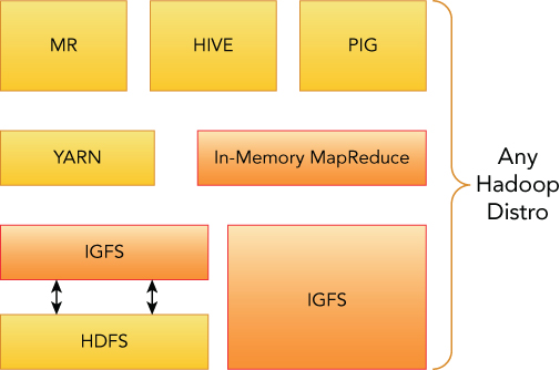 Illustration of the configuration of the IGFS.