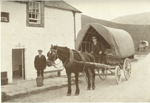 The Gypsy’s Parson on the Road. Photo. Fred Shaw