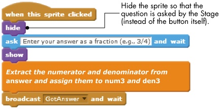 The script of the Read sprite