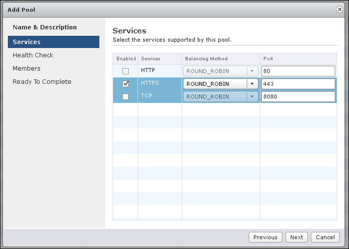 A configuration example with vCloud Network and Security (vCNS or vShield)