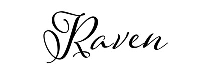 Raven name in script