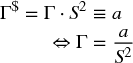 numbered Display Equation