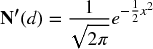 numbered Display Equation