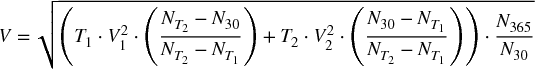 numbered Display Equation