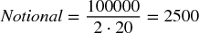 numbered Display Equation