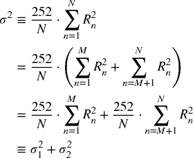 numbered Display Equation