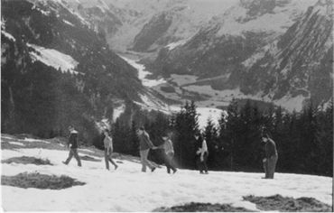 Trip to the Italian Alps near Selvino 1946