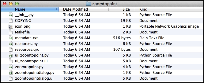 Examining a Python plugin