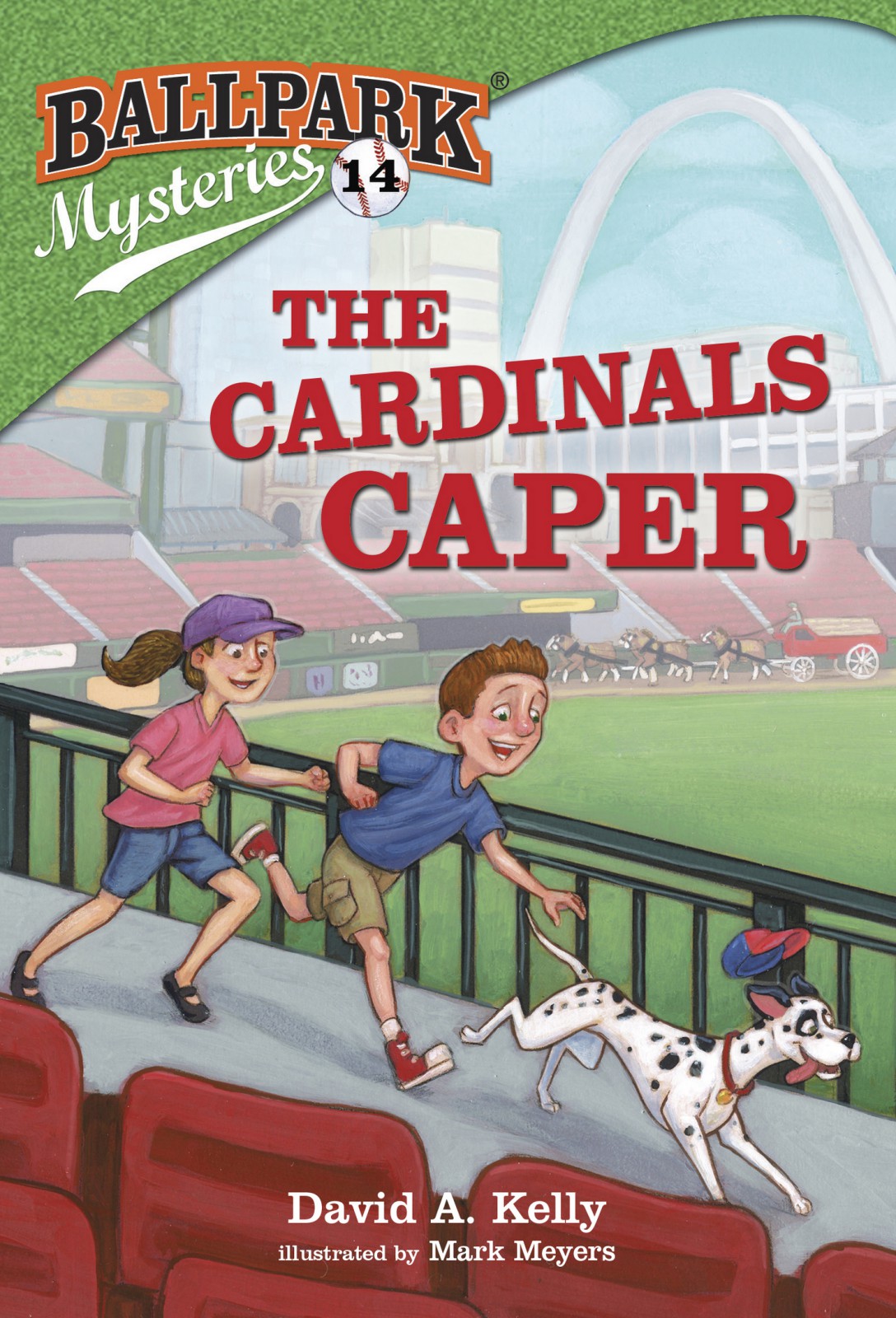 Cover for Ballpark Mysteries #14: The Cardinals Caper