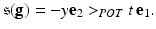 
$$\displaystyle{\mathfrak{s}(\mathbf{g}) = -y\mathbf{e}_{2}> _{POT}t\,\mathbf{e}_{1}.}$$
