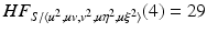 
$$HF_{S/\langle u^{2},uv,v^{2},u\eta ^{2},u\xi ^{2}\rangle }(4) = 29$$
