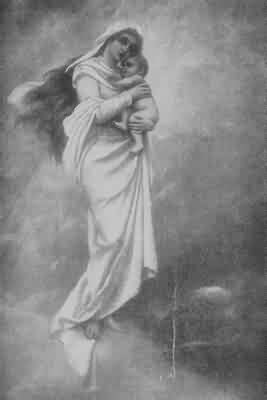 Woman Holding an Infant