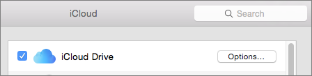 ③ 	To activate iCloud Drive on your Mac, go to System Preferences > iCloud and check the iCloud Drive box.