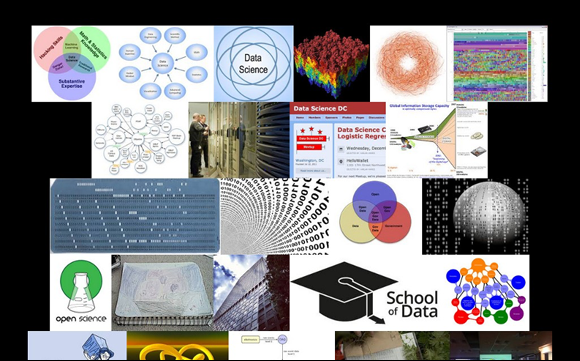 Snapshot of an ImageQuilts output from the Google Images search term data science.