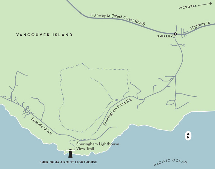 Sheringham Point map