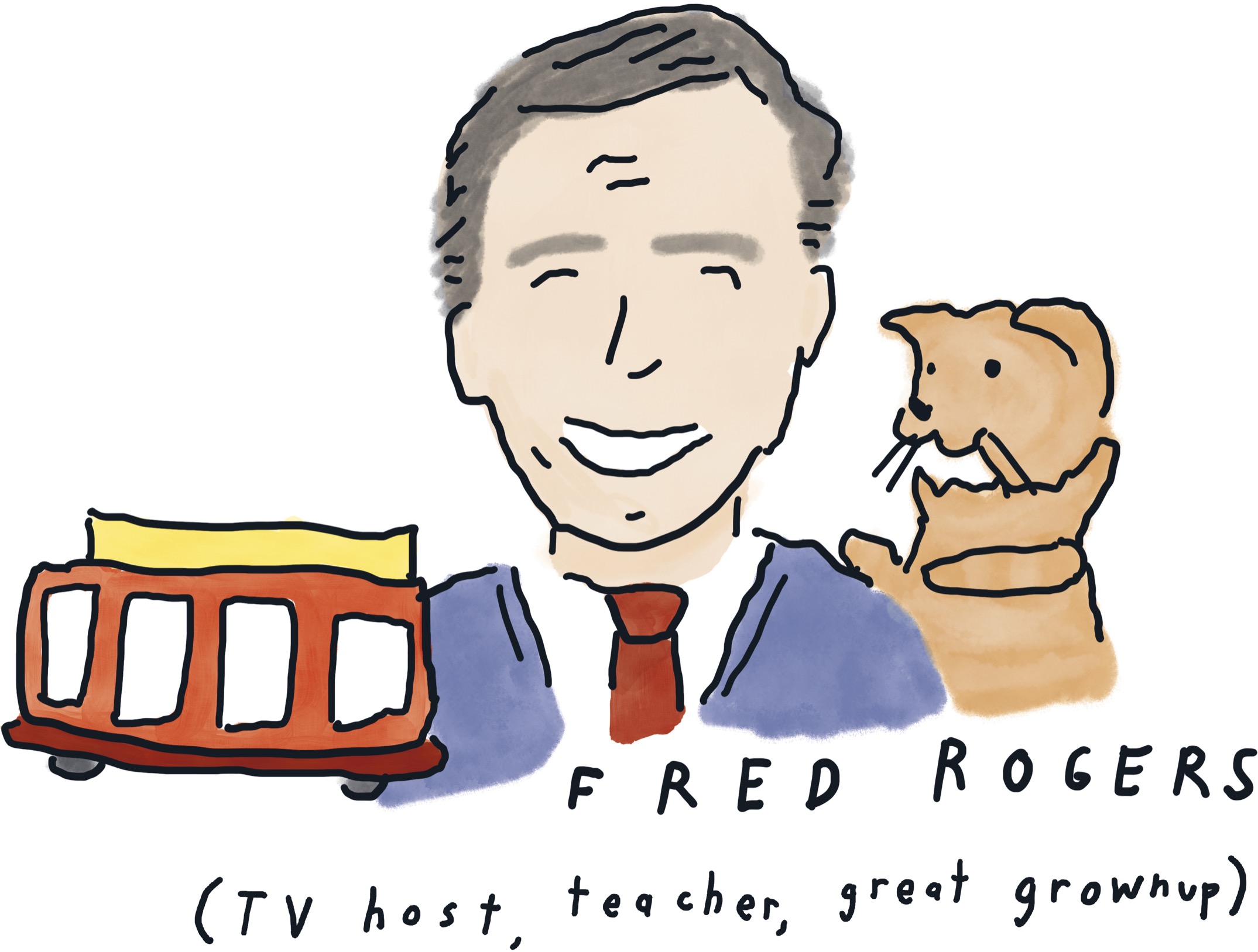 Fred Rogers (TV host, teacher, great grownup)