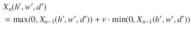 $$\begin{aligned}&X_n(h',w',d')\\&=\text {max}(0,X_{n-1}(h',w',d'))+\nu {}\cdot \text {min}(0,X_{n-1}(h',w',d')) \end{aligned}$$