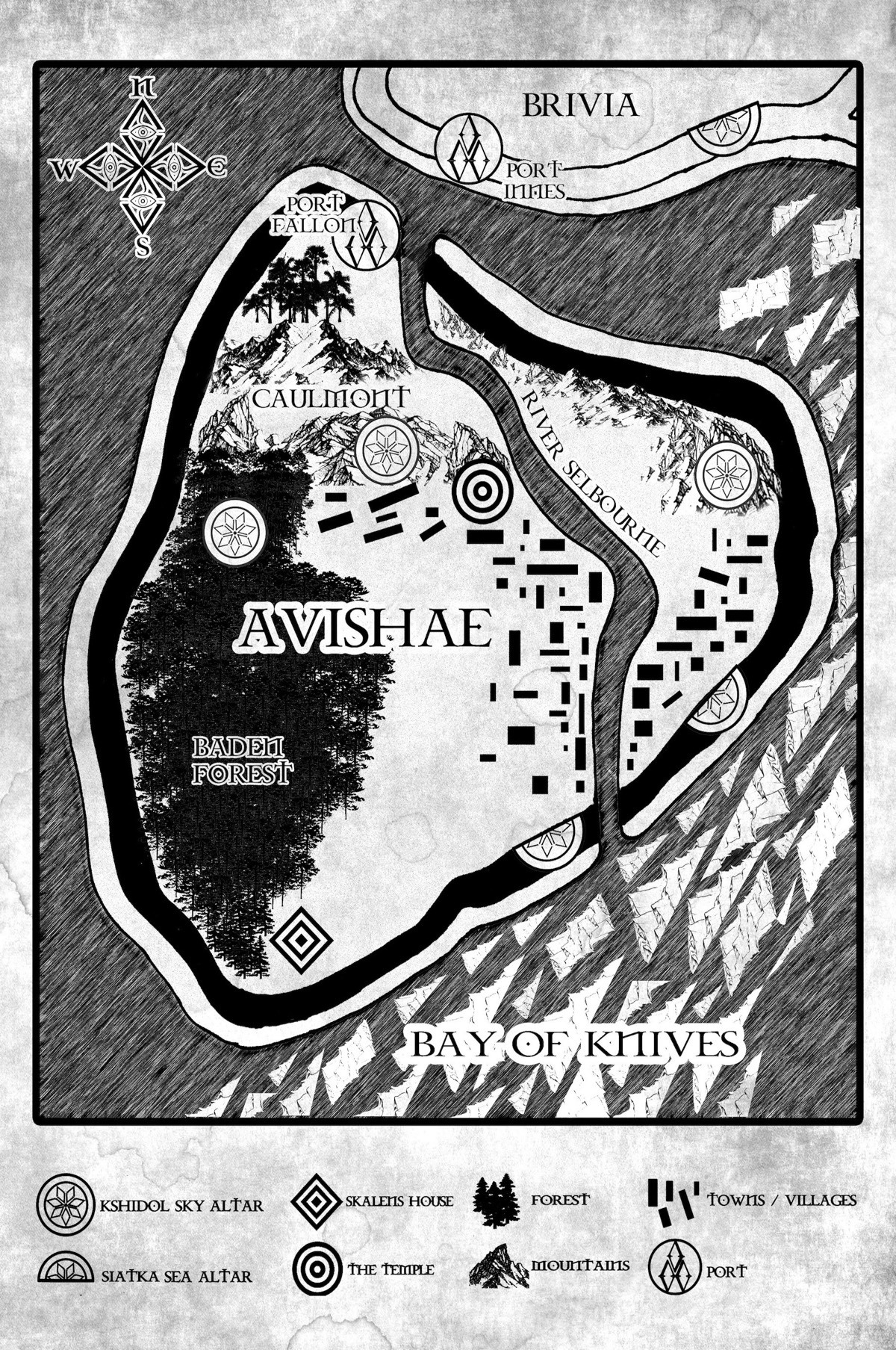 Map of AVISHAE