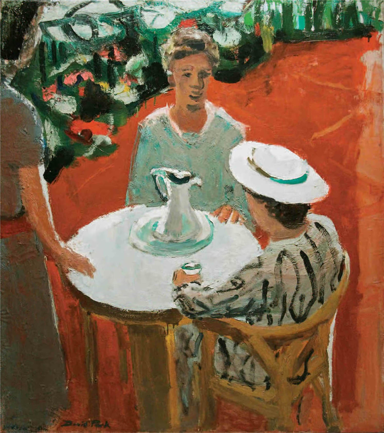 Fig. 100. The Patio, 1956 Oil on canvas, 51 × 45½ in. (129.5 × 115.6 cm.) Private collection