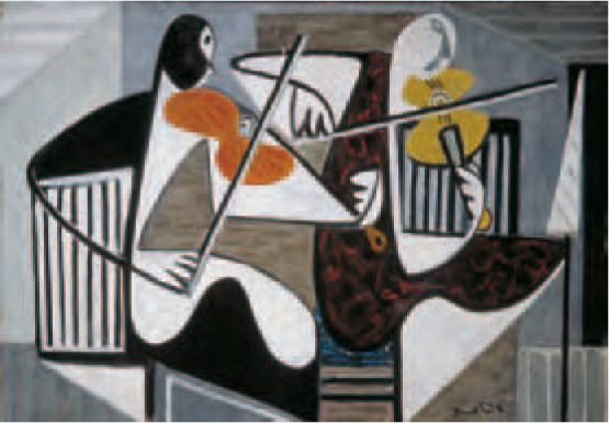 Two Violinists, c. 1938–39 (fig. 16)