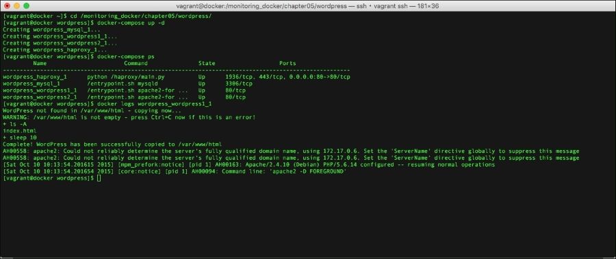 Viewing container logs