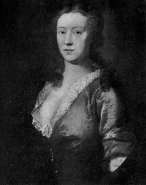 [From an original painting at Clevedon Court. M.E. MARY, WIFE OF THE FIRST ABRAHAM ELTON, BART.