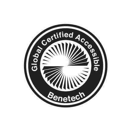 Logo: Global Certified Accessible, Benetech.