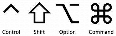 Keyboard accelerators for issuing commands